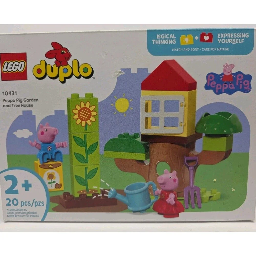 LEGO® Duplo Peppa Pig Garden And Tree House Building Set 10431  NEW - Picture 3 of 3
